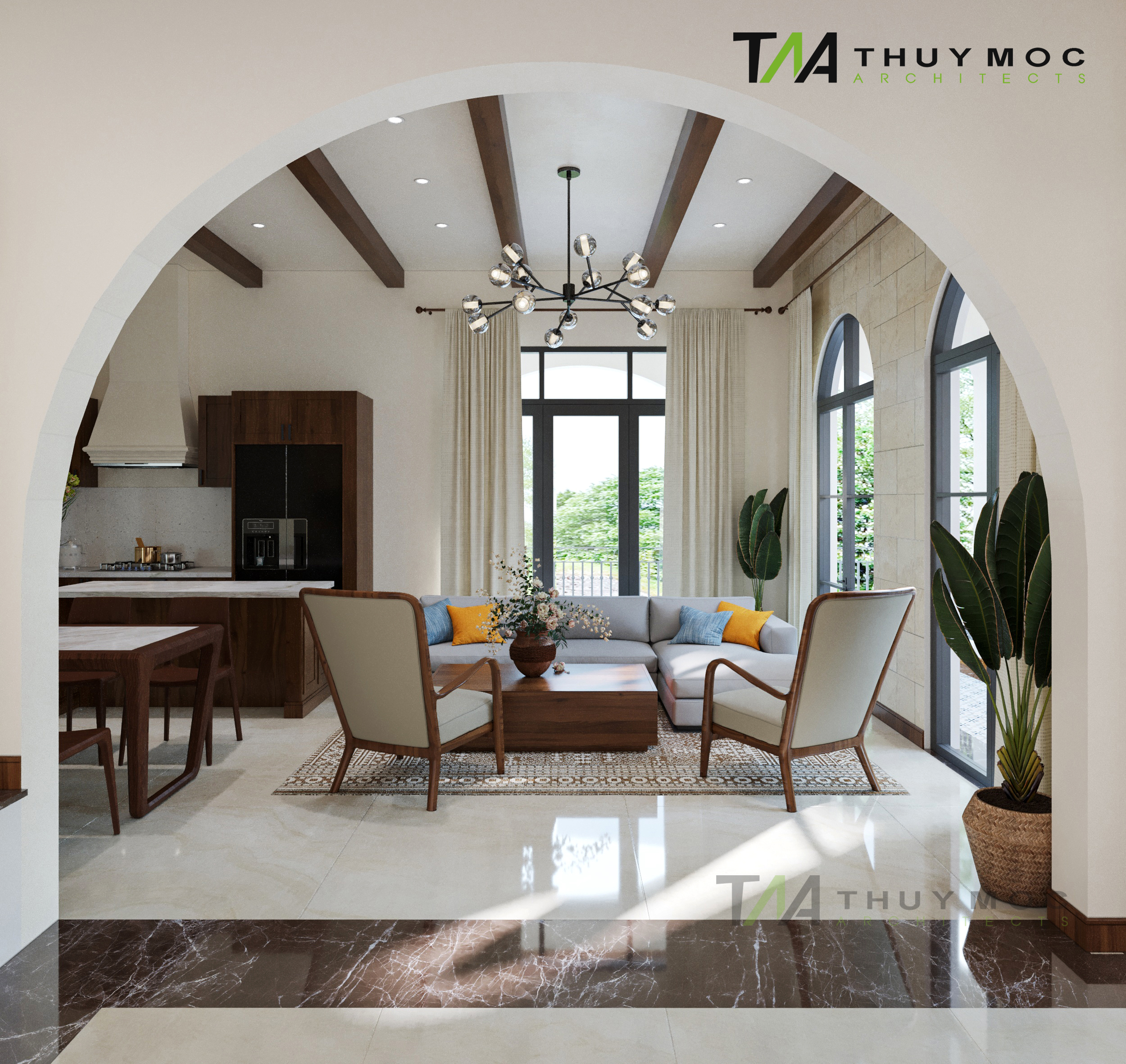 Biệt thự Địa Trung Hải